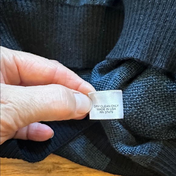 Vtg St Croix abstract 3D wool sweater - Picture 5 of 6